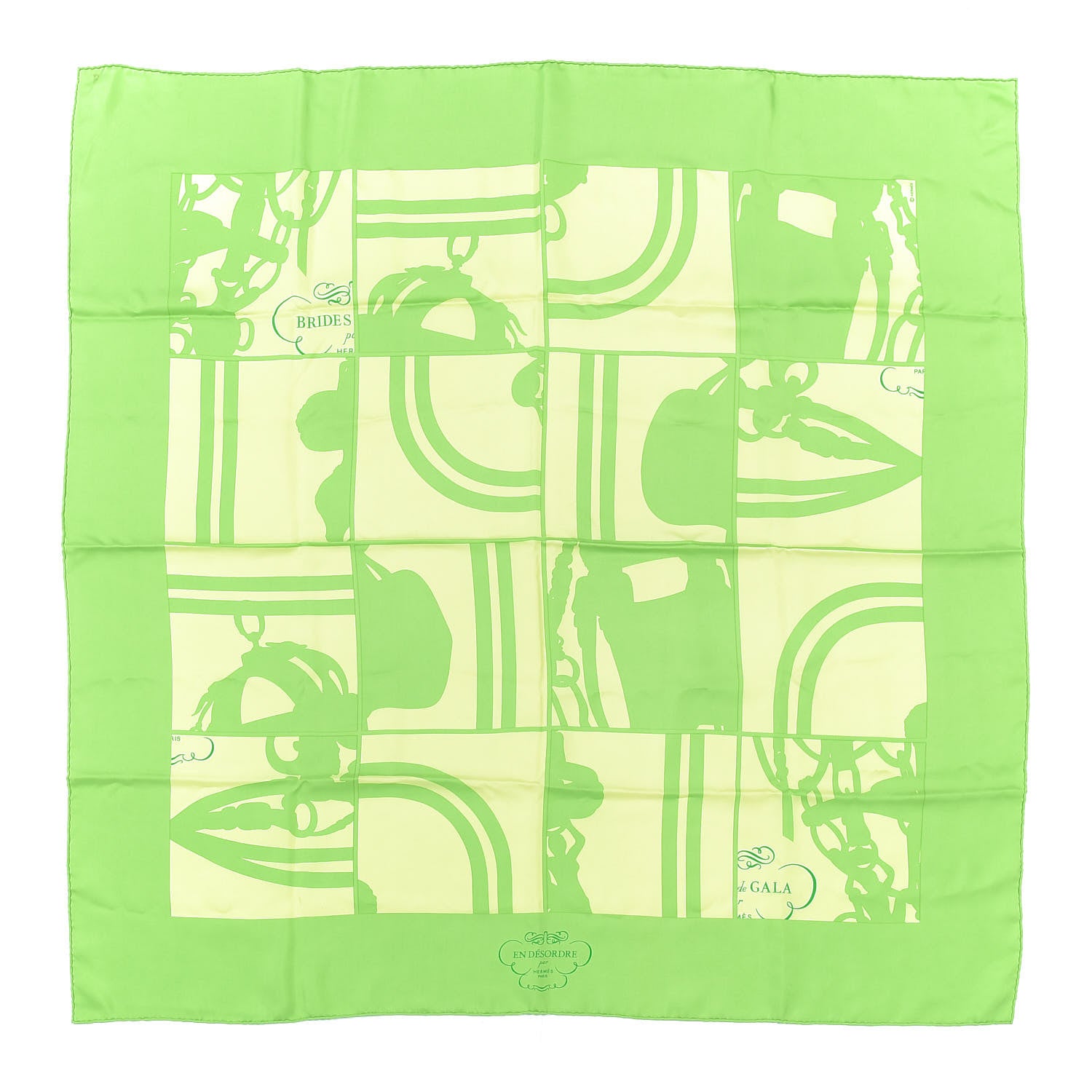 Hermes Silk Brides de Gala en Desordre Scarf 90 1 of 6