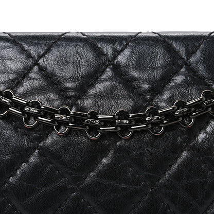 Chanel Aged Calfskin Quilted 2.55 Reissue Mini Flap So Black 8 of 11
