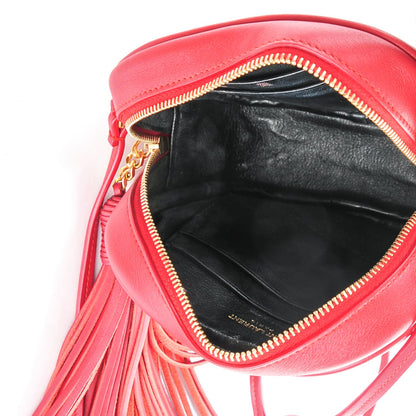 Saint Laurent Nappa Monogram Blogger Bag Red 5 of 7
