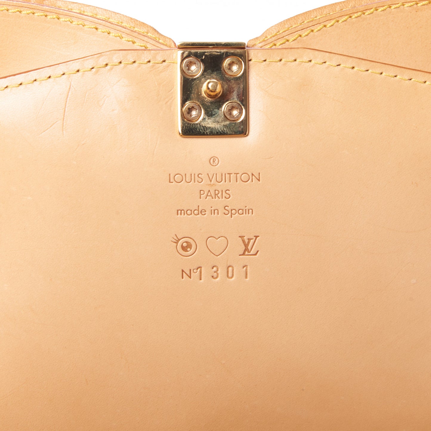 Monogram Multicolor Murakami Eye Love You White