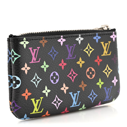 Louis Vuitton LV X TM Monogram Multicolor Key Pouch Black 3 of 7