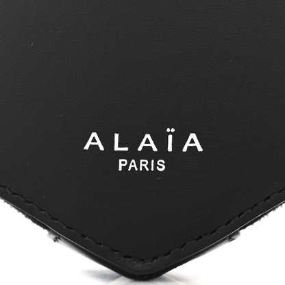 Alaia Calfskin Le Coeur Bag Black 6 of 9
