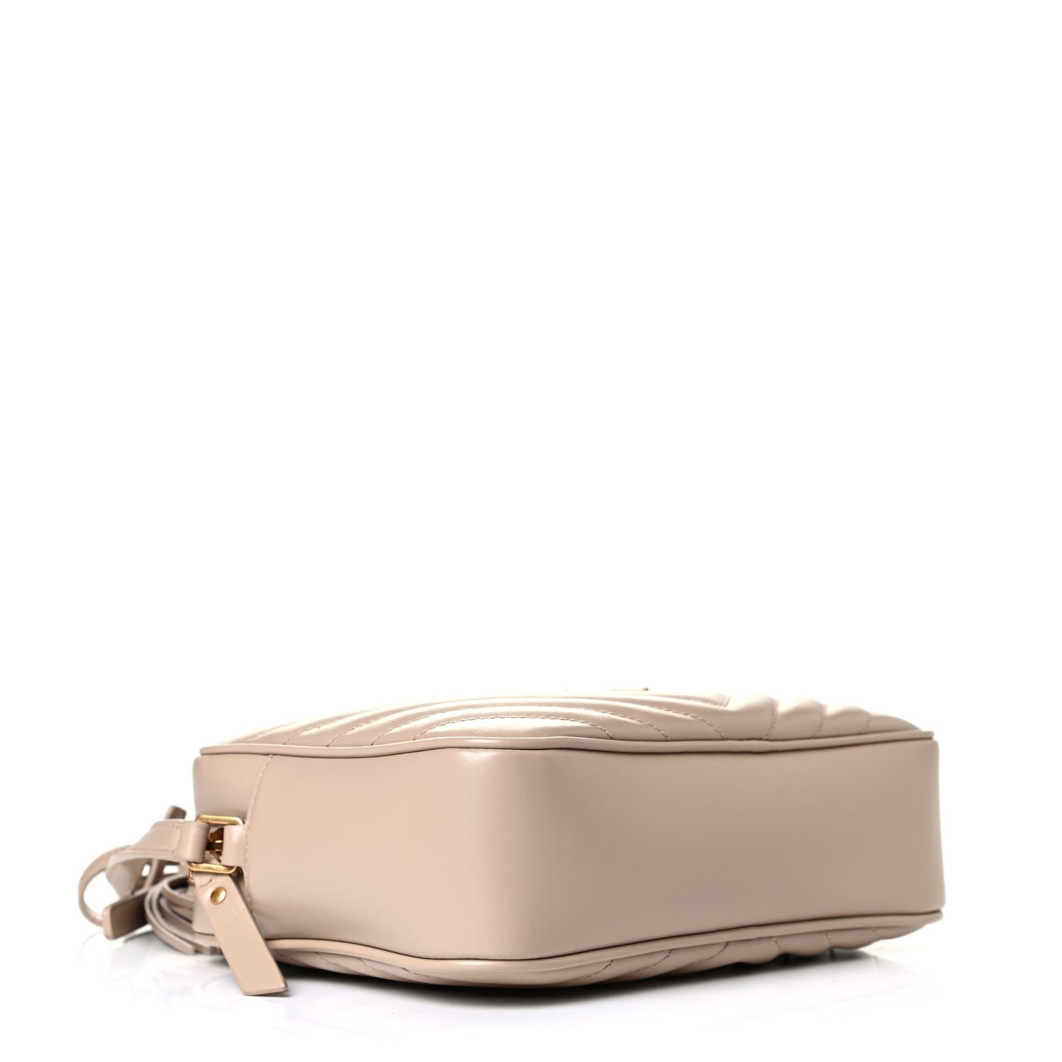 Saint Laurent Calfskin Matelasse Monogram Lou Camera Bag Dark Beige 3 of 4