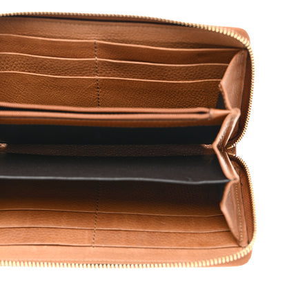 Gucci GG Monogram GG Zip Around Wallet Beige Ebony Tabacco 5 of 7