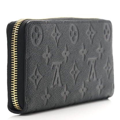 Louis Vuitton Empreinte Clemence Wallet Black 3 of 6