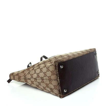 Gucci Monogram Eclipse Tote Brown 4 of 14