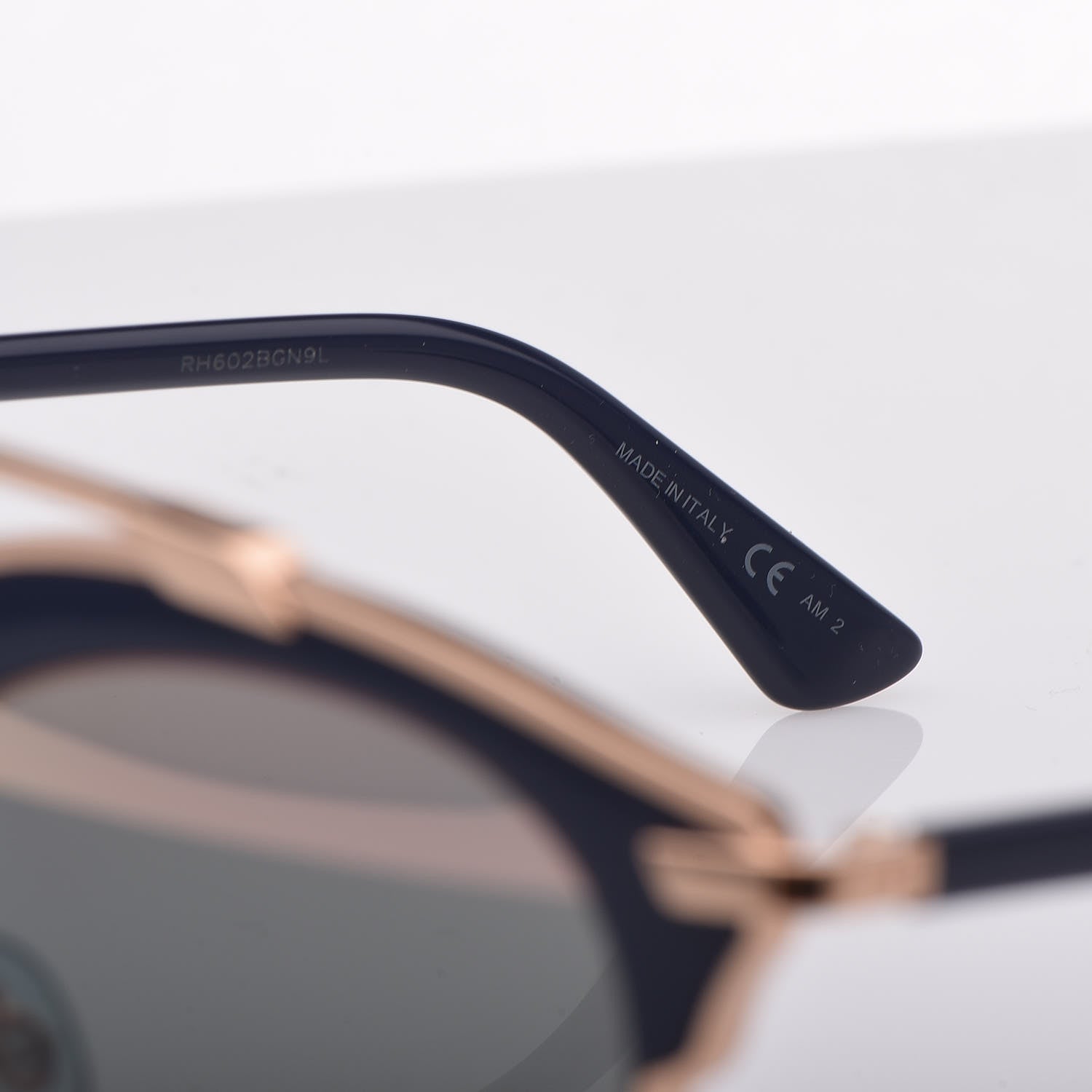 Christian Dior Mirrored So Real Sunglasses Rose Gold Blue 5 of 9