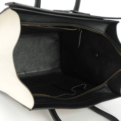Celine Velluto Calfskin Mini Tri-Color Luggage Flesh 7 of 10