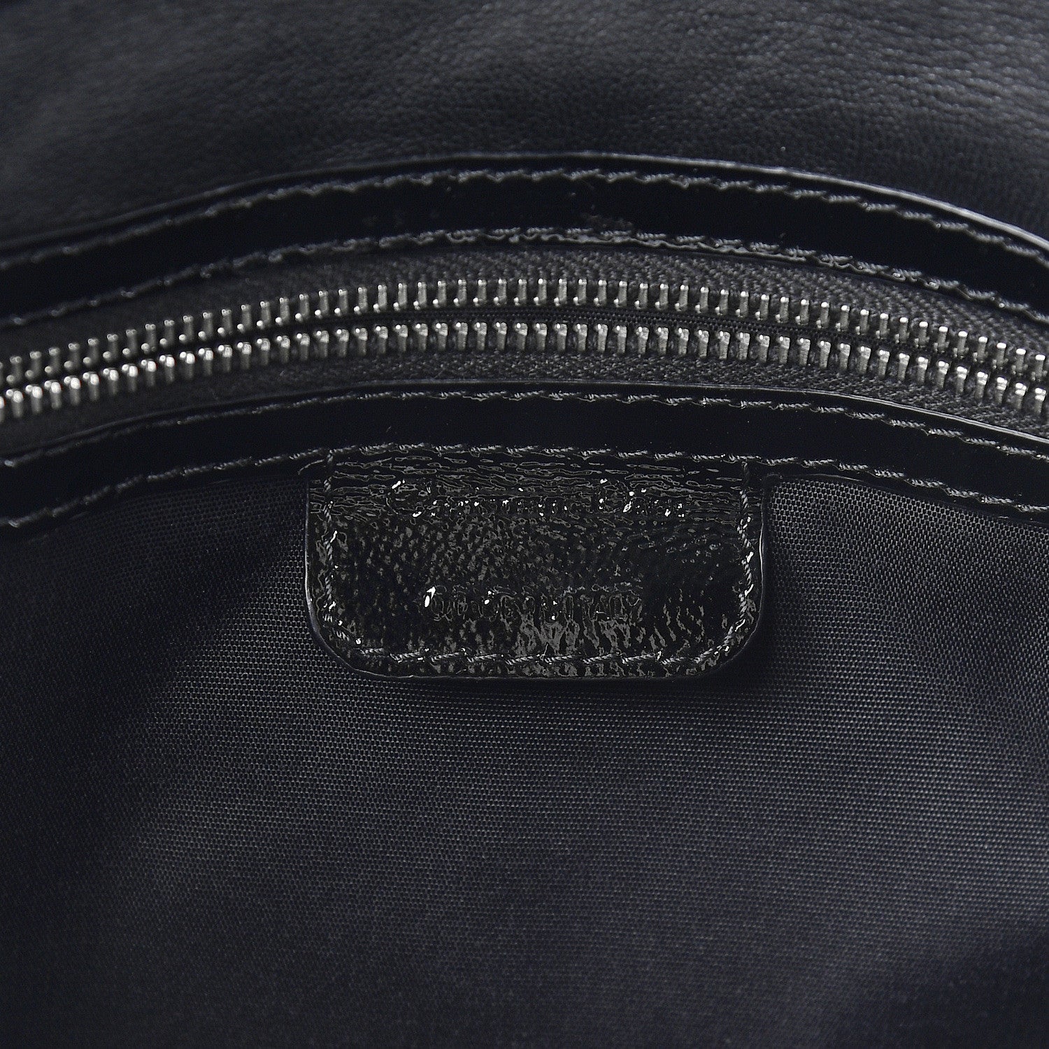 Christian Dior Patent Lambskin Cannage Rendezvous Flap Black 6 of 12