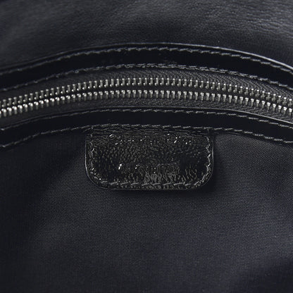 Christian Dior Patent Lambskin Cannage Rendezvous Flap Black 6 of 12