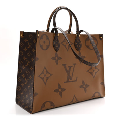 Louis Vuitton Reverse Monogram Giant Onthego GM 3 of 10