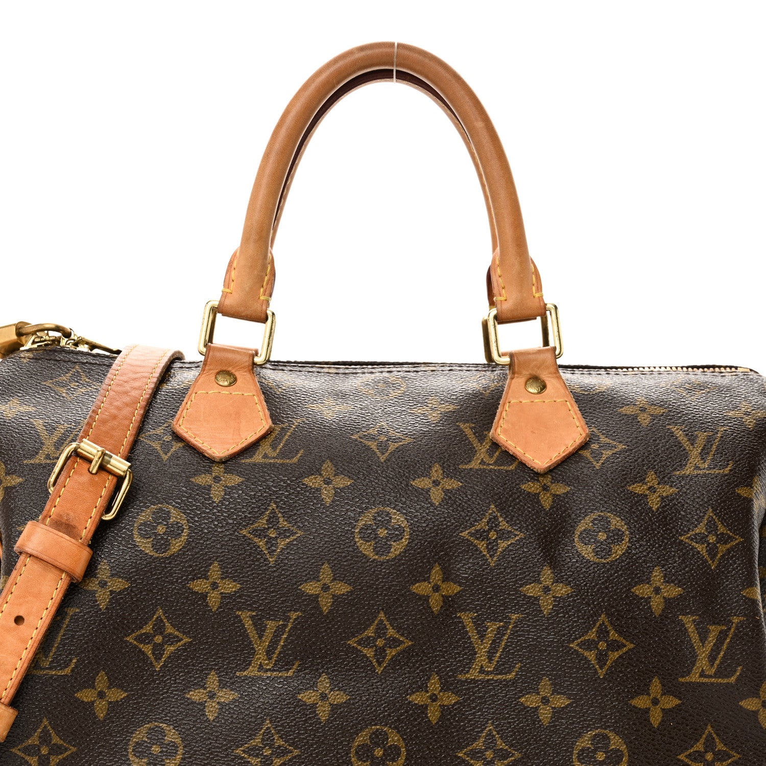 Louis Vuitton Monogram Speedy Bandouliere 30 8 of 12