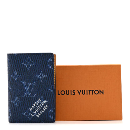 Louis Vuitton Monogram Heritage Pocket Organizer Ocean 9 of 9