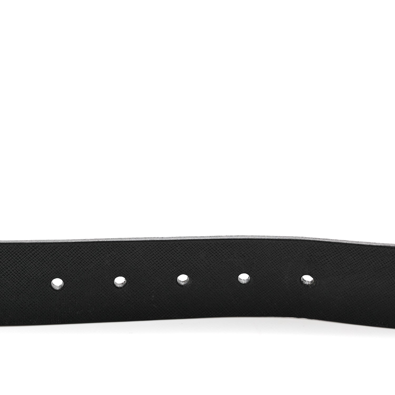 Prada Saffiano Buckle Belt 80 32 Black 4 of 7