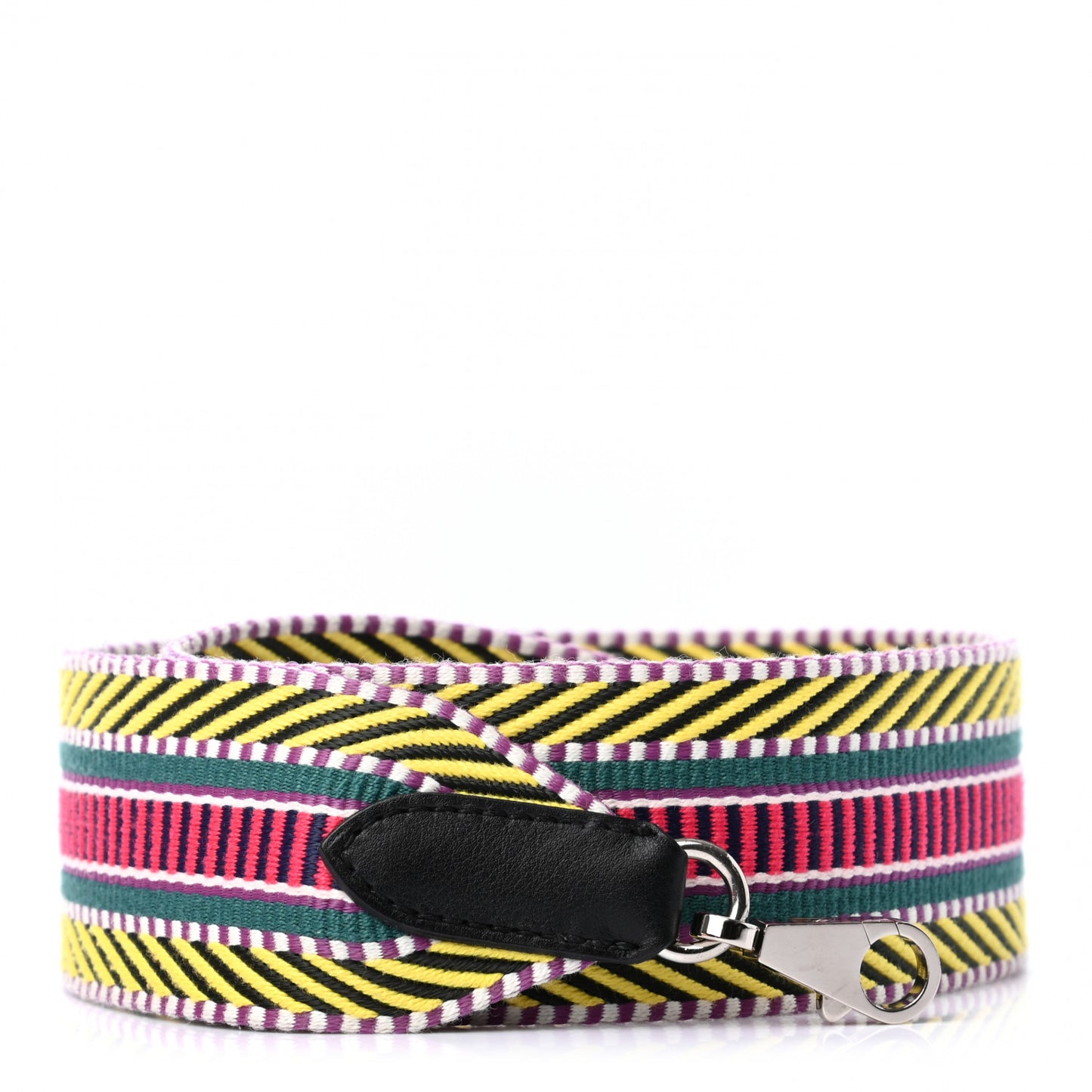 Toile Swift 50mm Sangle Cavale Shoulder Strap Multicolor Black