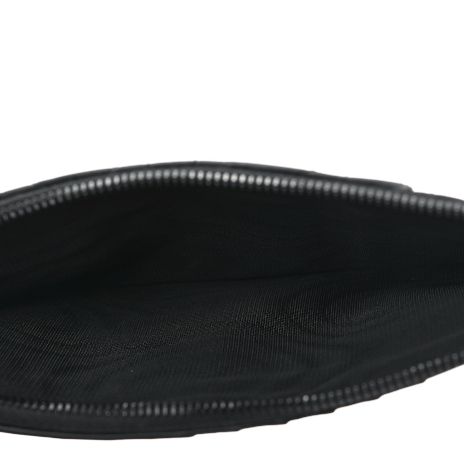 Christian Dior Ultra Matte Calfskin Cannage Lady Dior Zip Wallet With Strap Black 5 of 11