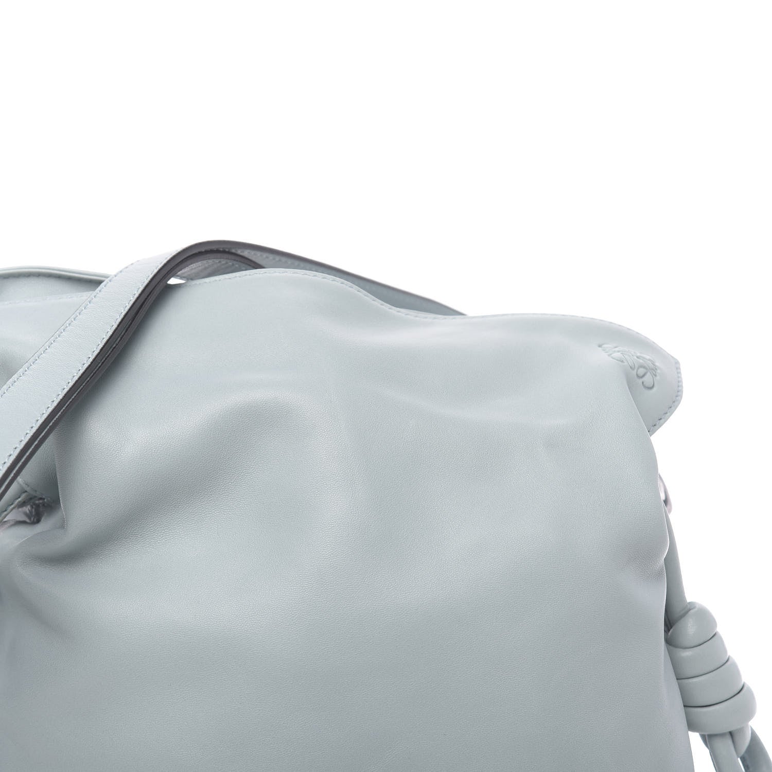 Loewe Nappa Small Flamenco Knot Bag Light Blue 7 of 9