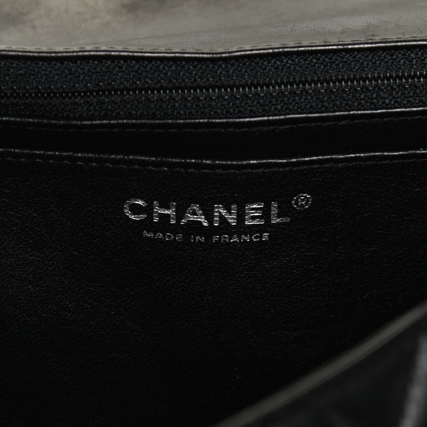 Chanel Lambskin Quilted Jumbo Flap Bijoux Chain Black 5 of 10