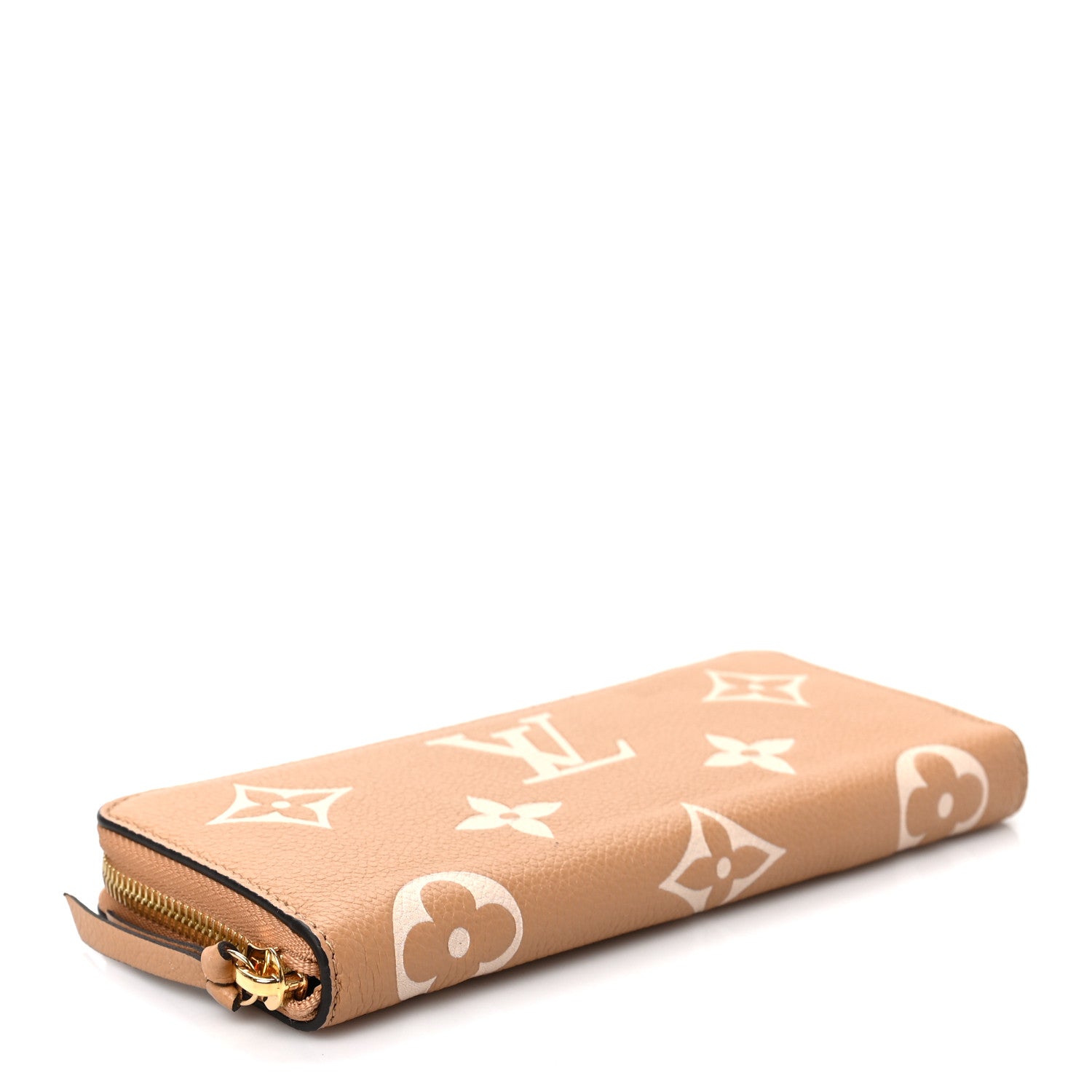Louis Vuitton Empreinte Monogram Giant Clemence Wallet Arizona Creme 4 of 6
