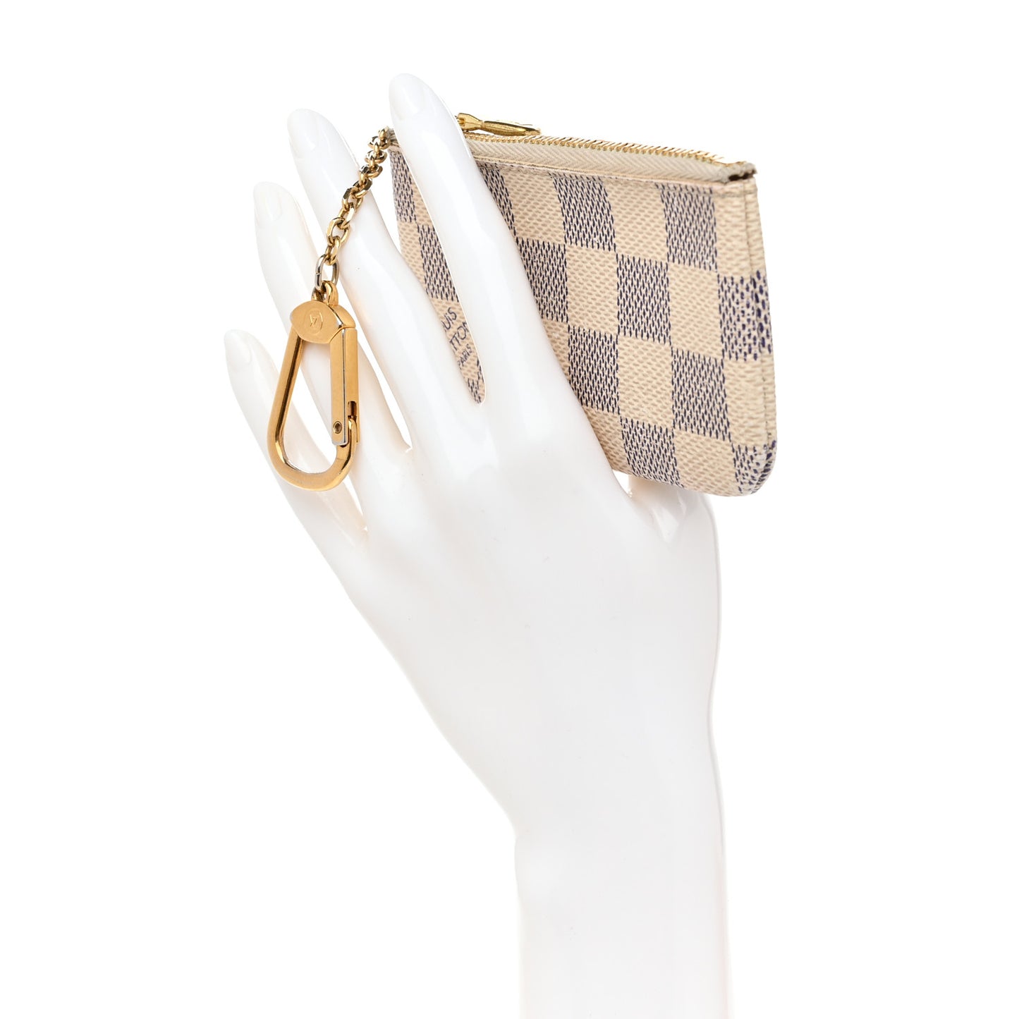 Damier Azur Key Pouch