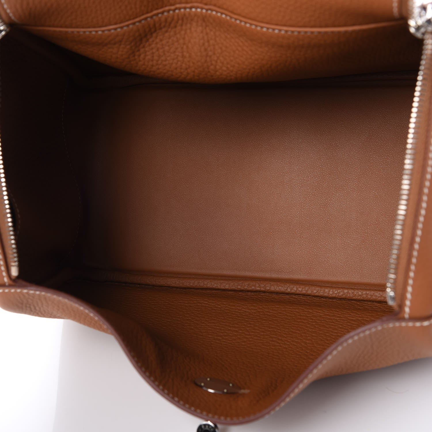 Hermes Taurillon Clemence Lindy 30 Gold 5 of 8