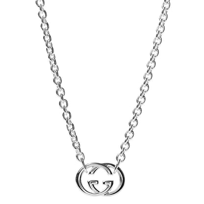 Gucci Sterling Silver Britt Necklace 1 of 4