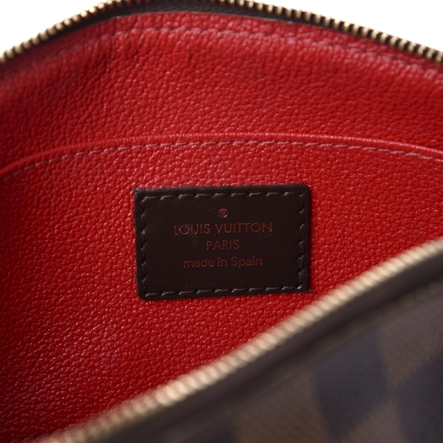 Louis Vuitton Damier Ebene Cosmetic Pouch 8 of 8