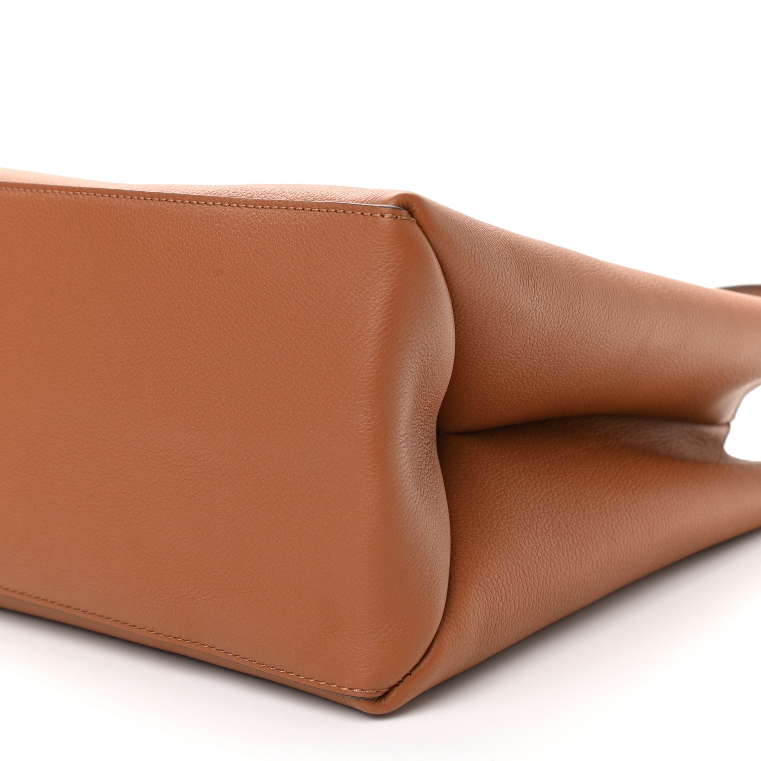 Louis Vuitton Grained Calfskin Lockme Shopper Chataigne 8 of 8