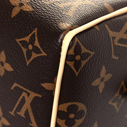 Louis Vuitton Monogram Speedy Bandouliere 20 Black 11 of 12