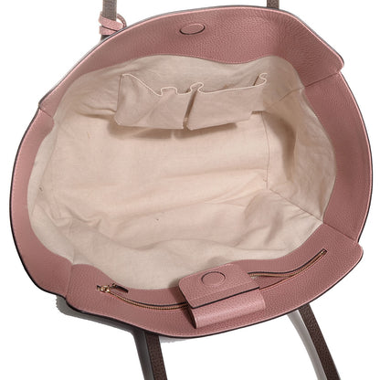 Gucci Dollar Calfskin Medium Swing Tote Grey Field Soft Pink 5 of 9