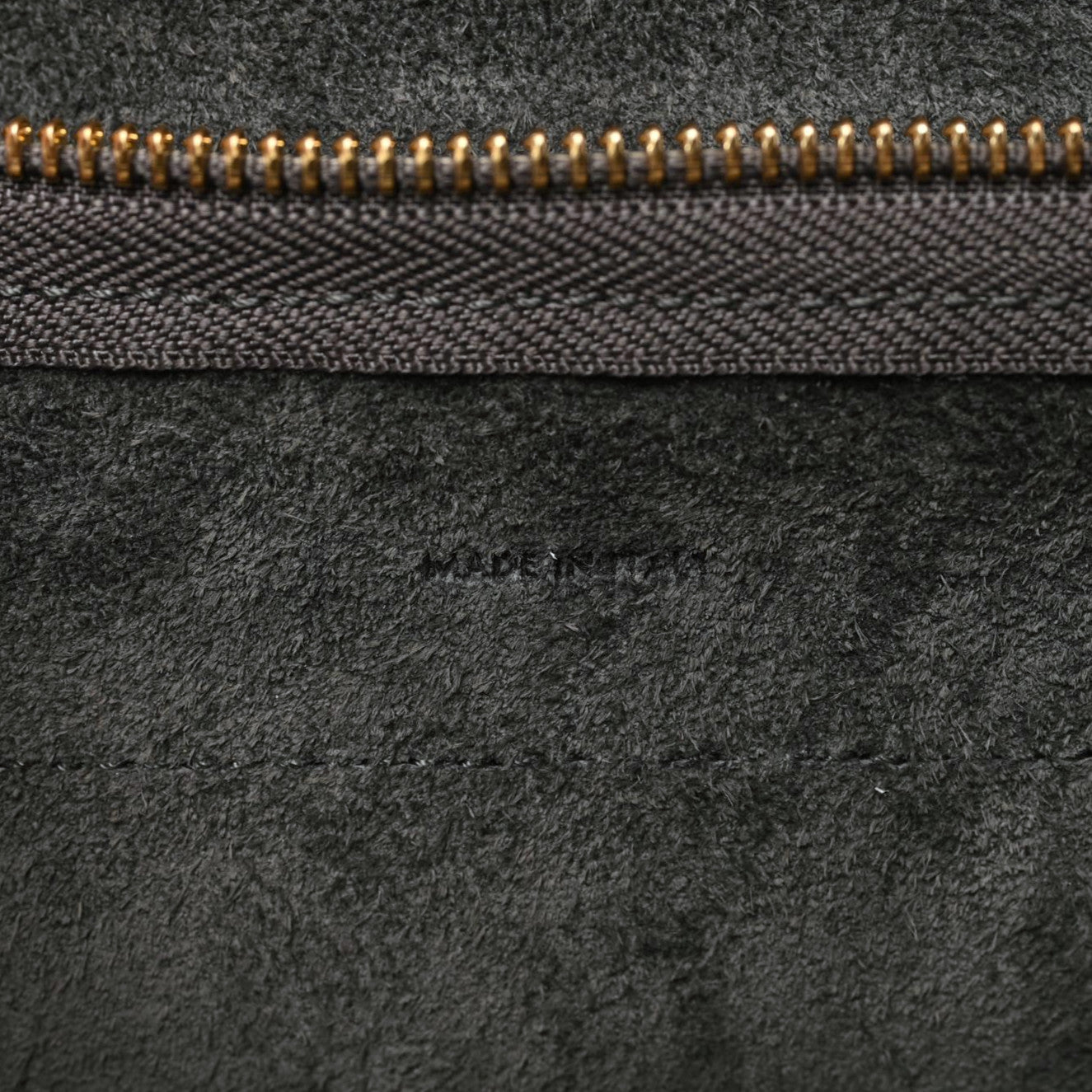 Celine Grained Calfskin Nano Belt Bag Grey 6 of 9