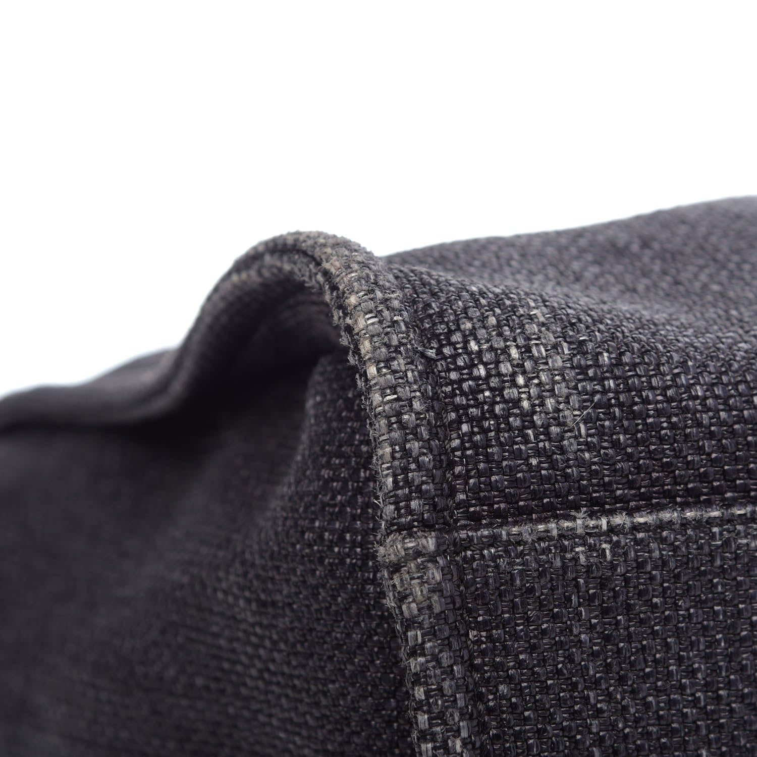 Chanel Woven Straw Raffia Large Deauville Tote Black 10 of 12