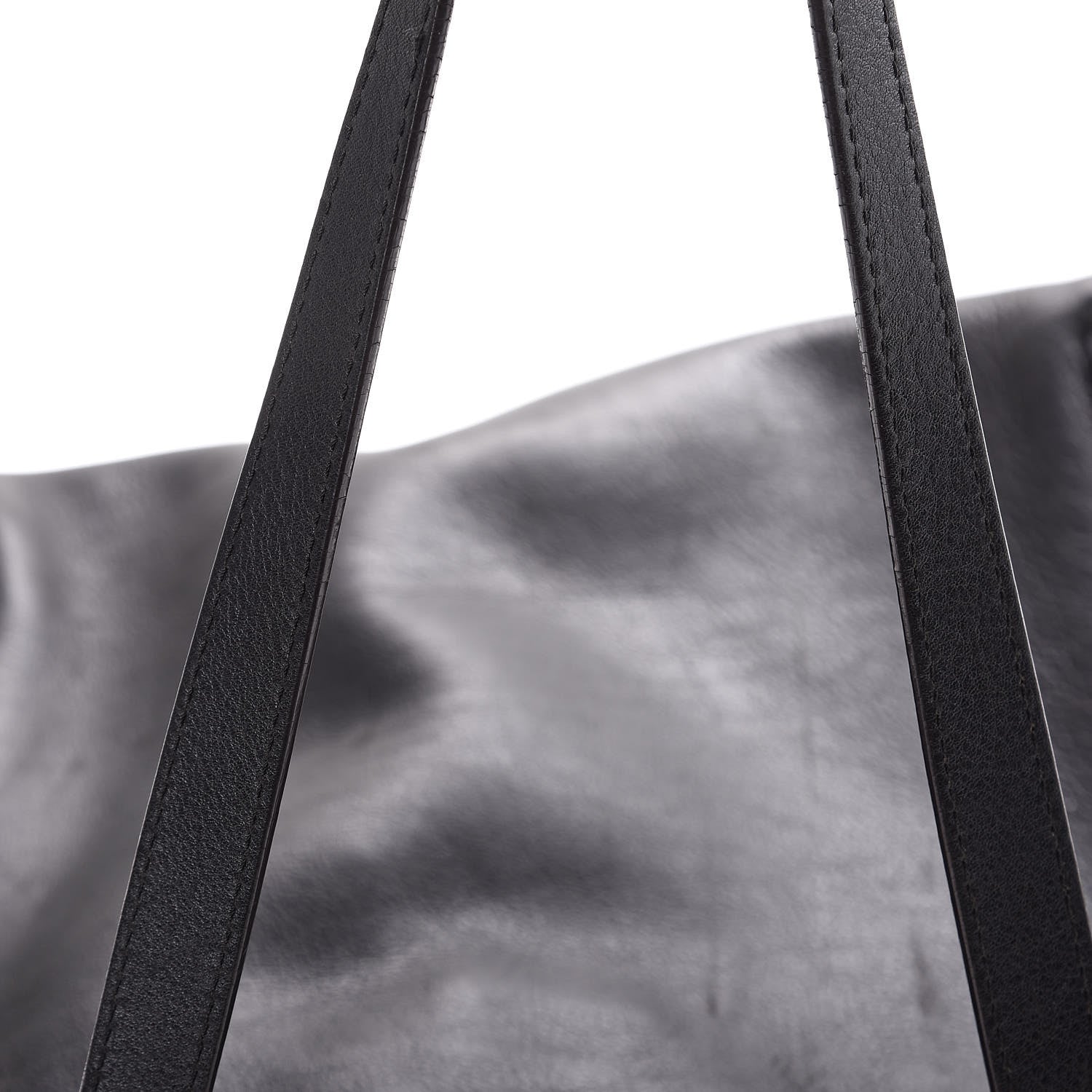 Chloe Smooth Calfskin Medium Milo Shopping Tote Black 18 of 20