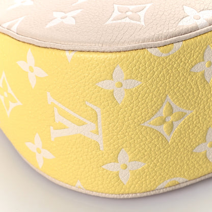 Louis Vuitton Empreinte Monogram Spring in the City Bagatelle NM Pink Beige Yellow 7 of 8