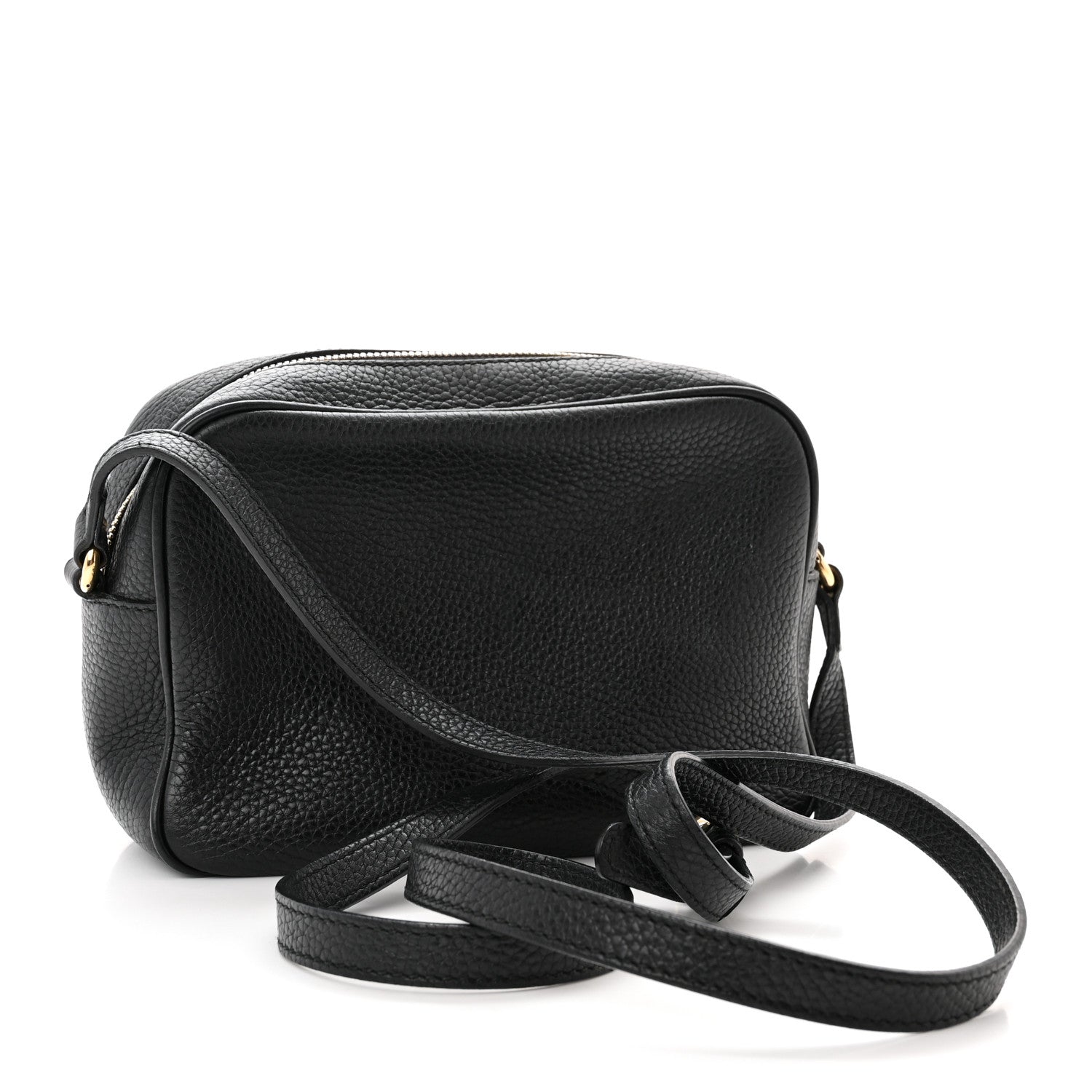 Gucci Pebbled Calfskin Small Soho Disco Bag Black 3 of 12