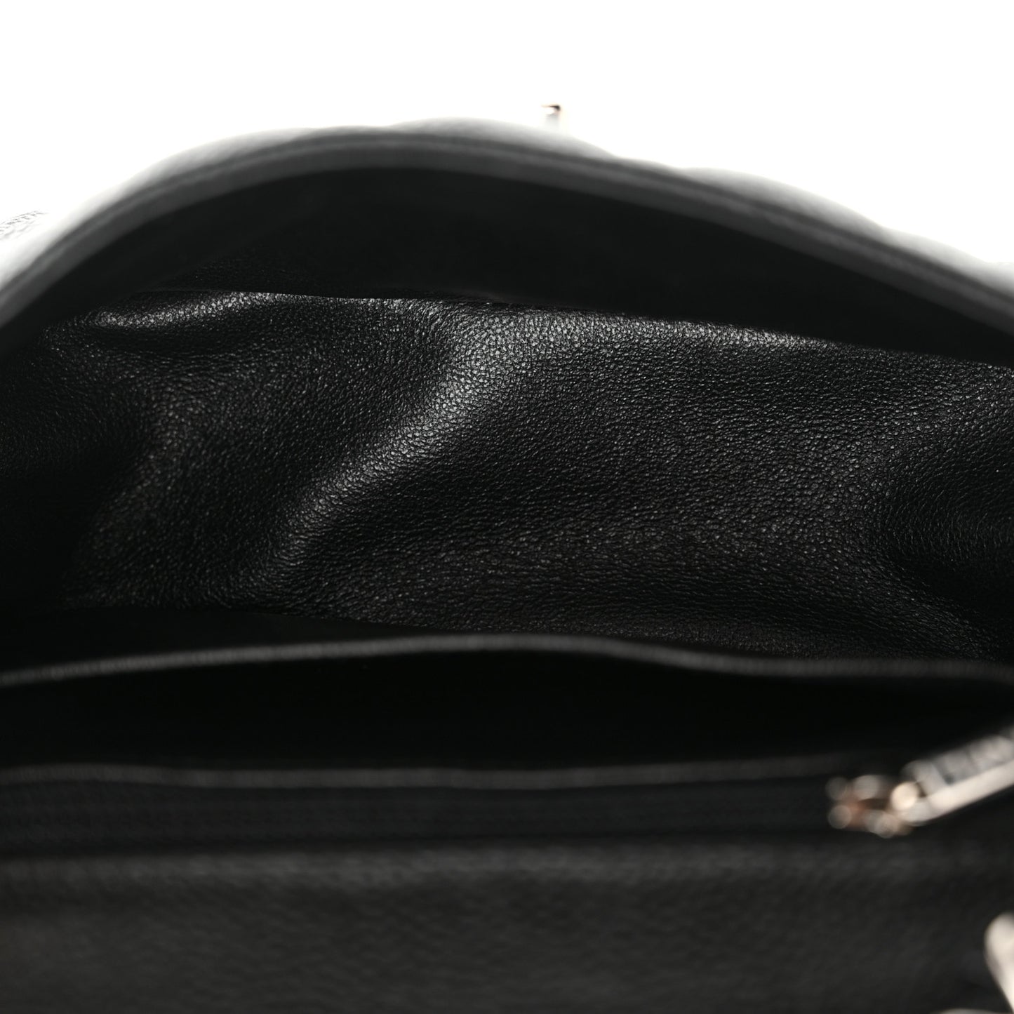 Caviar Quilted Mini Square Flap Black