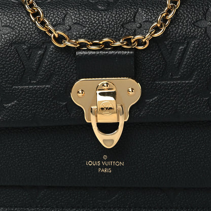 Louis Vuitton Empreinte Vavin Chain Wallet Black 7 of 9