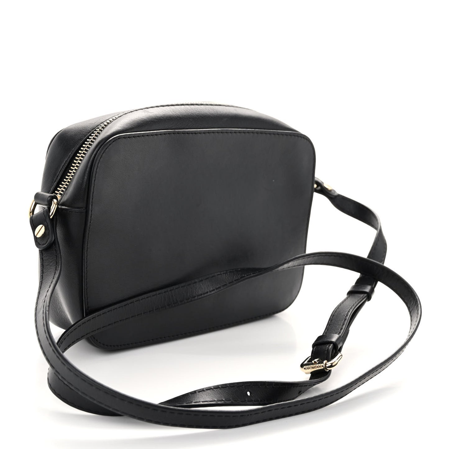 Calfskin Palazzo Camera Bag Black