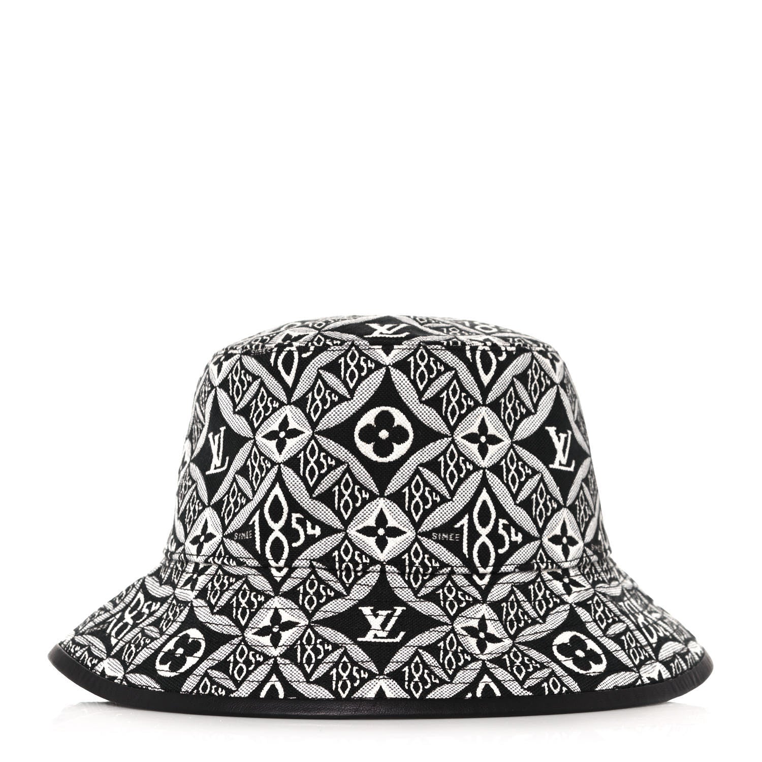 Louis Vuitton Jacquard Since 1854 Bucket Hat L Grey 2 of 8