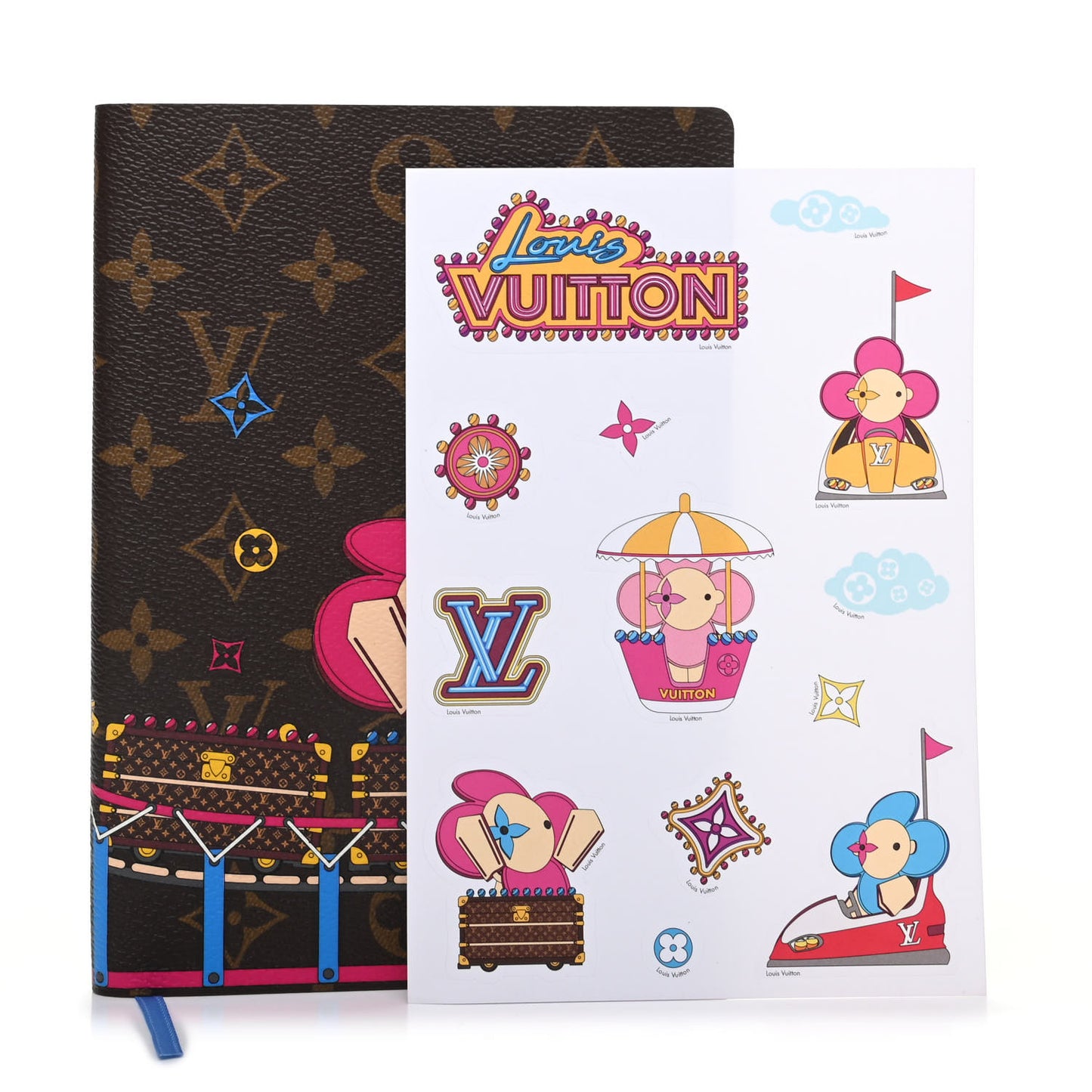 Monogram 2020 Christmas Animation Roller Coaster Notebook MM Pivoine