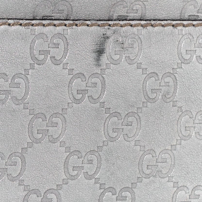 Gucci Guccissima Large Sukey Tote Silver 18 of 18