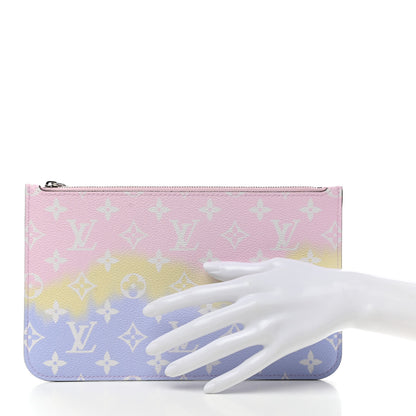 Louis Vuitton Monogram Escale Neverfull MM GM Pochette Pastel 2 of 8