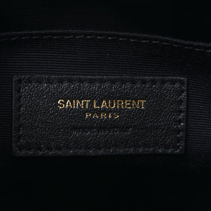 Saint Laurent Calfskin Matelasse Monogram Lou Camera Bag Crema Soft 6 of 8