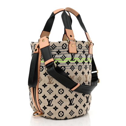 Louis Vuitton Fabric Jacquard Monogram Cheche Gypsy PM Vert 6 of 14