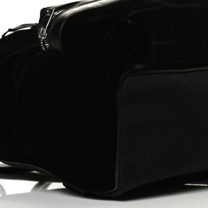 Saint Laurent Velvet Mini City Backpack Black 8 of 11