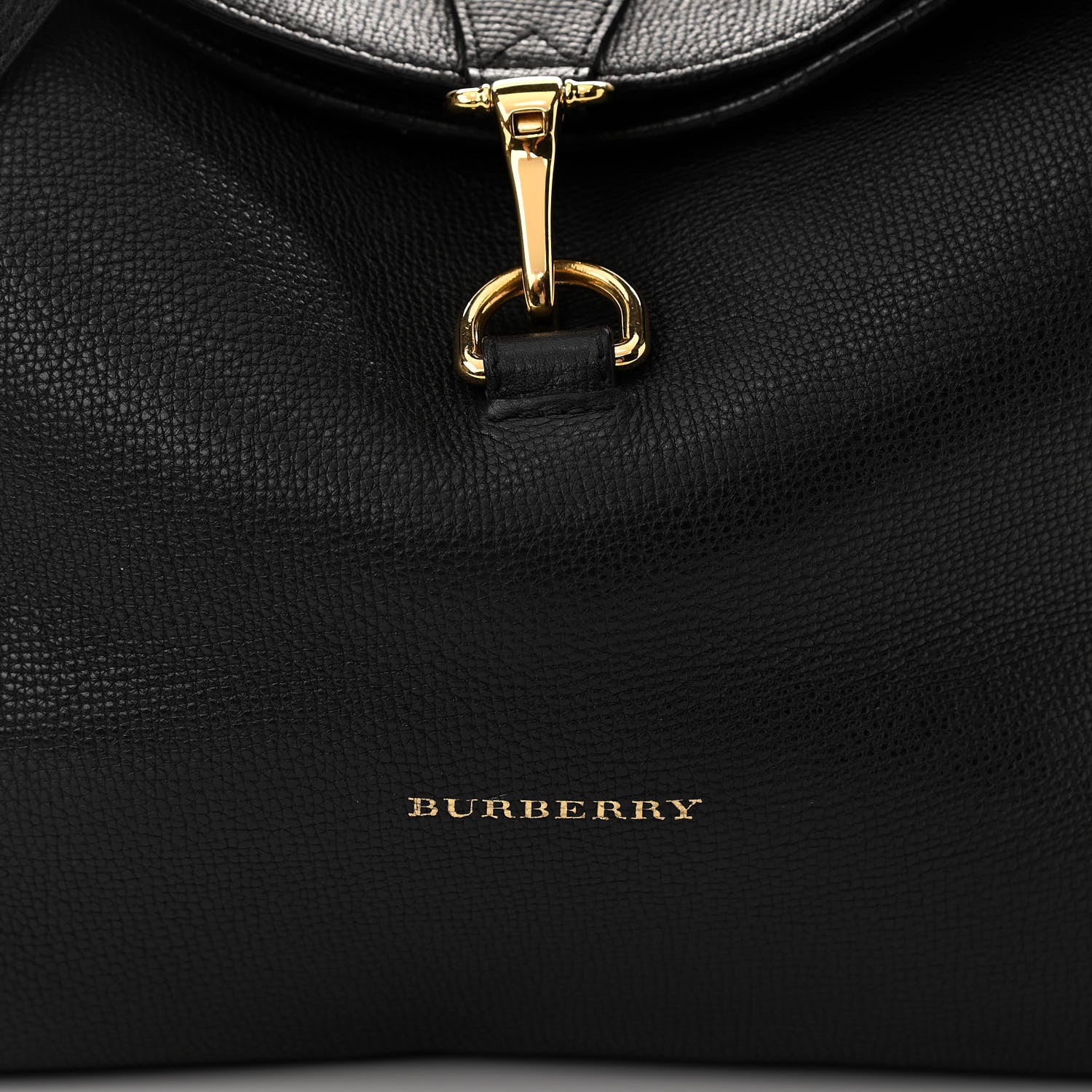 Burberry Derby Calfskin House Check Cornwall Hobo Black 10 of 11