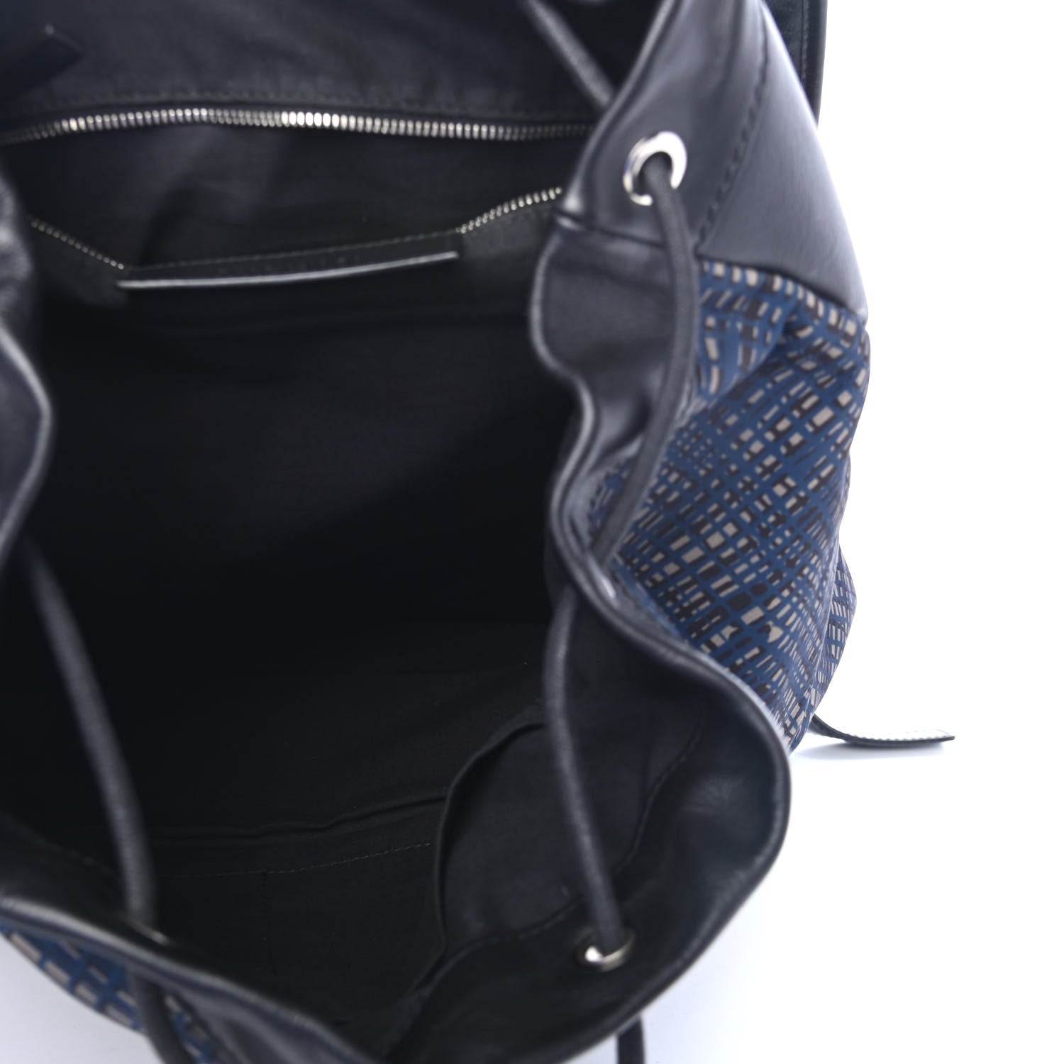 Balenciaga Nylon Calfskin Classic Silver Hardware S Traveler Backpack Dark Night 4 of 5