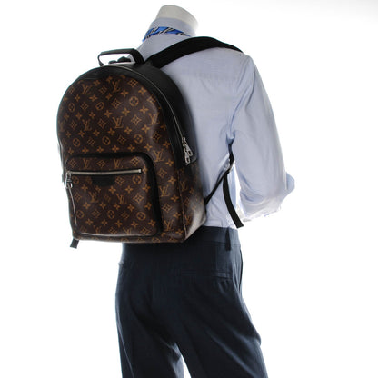 Louis Vuitton Monogram Macassar Josh Backpack 2 of 8