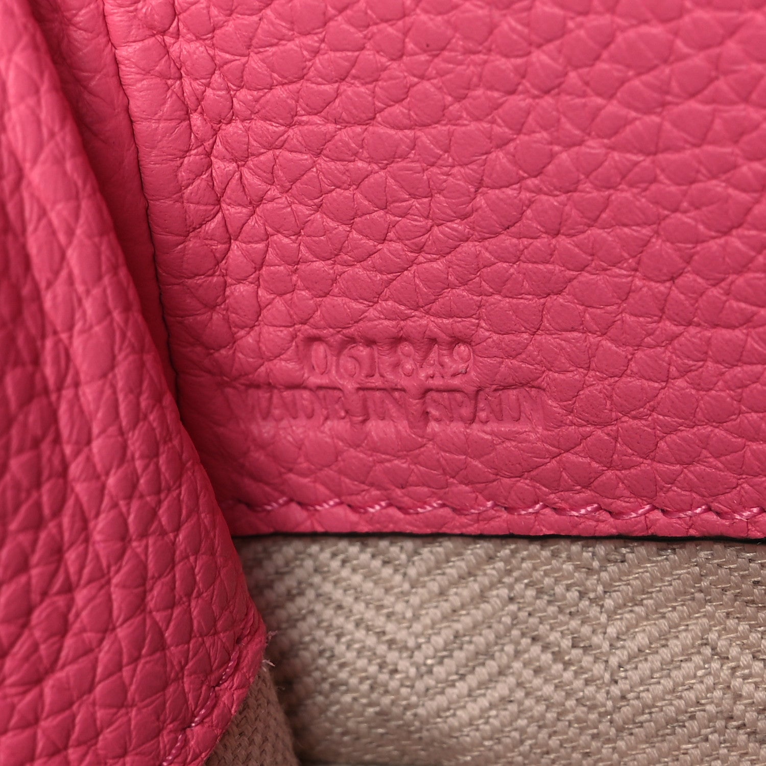 Loewe Calfskin Mini Hammock Shoulder Bag Pink 1772980 – FASHIONPHILE