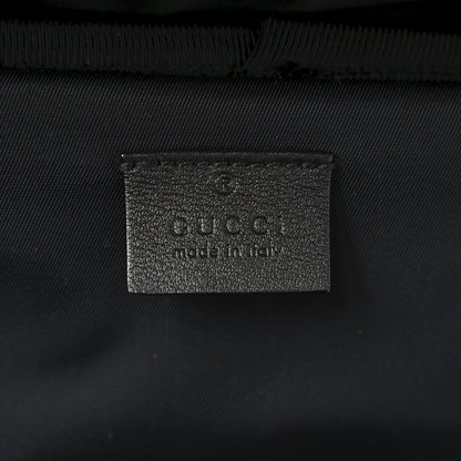 Gucci GG Supreme Monogram Four Wheel Suitcase Black 5 of 14